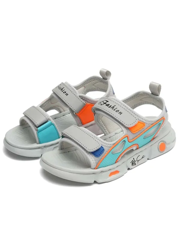 Sport Girls Sandals For Boys With Letter Graphic Hook And Loop Fastener  From Deng08, $38.06
