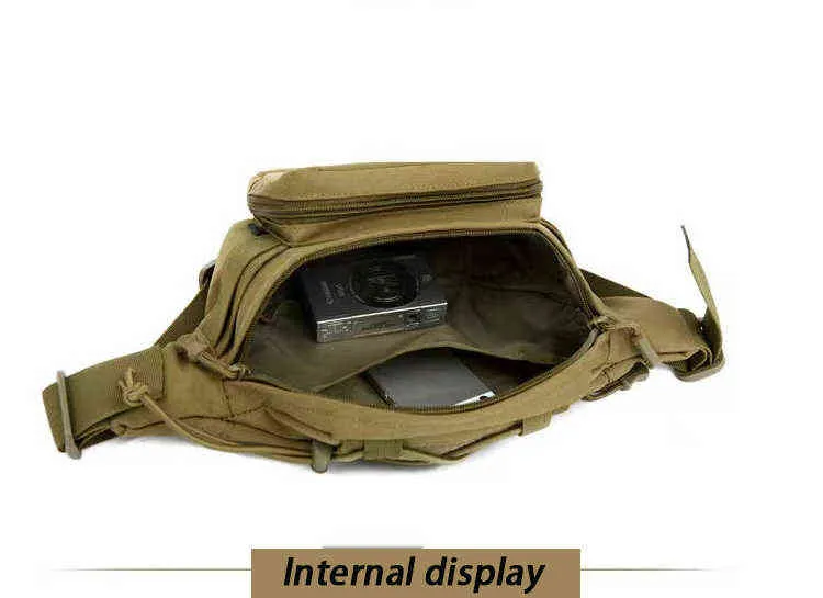 Tactical Gun Waist Bag Holster Chest Training Hiking Shooting Hunting