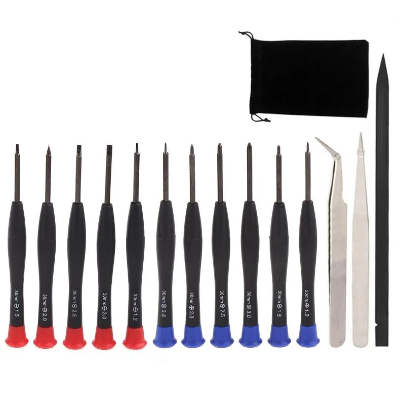 Profissional Hand Tool Desenções multifuncionais 14 In1 Kit de reparo de Abertura Eletrônica para Smartphone e Tablet Profissional