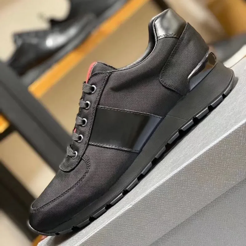 Mens Leather Sneakers Black Blue Real Leather Trainers Vintage Casual Shoes Lace Up Flat Bottom Breathable 2024 From Aific shoes 71.75 DHgate.Com