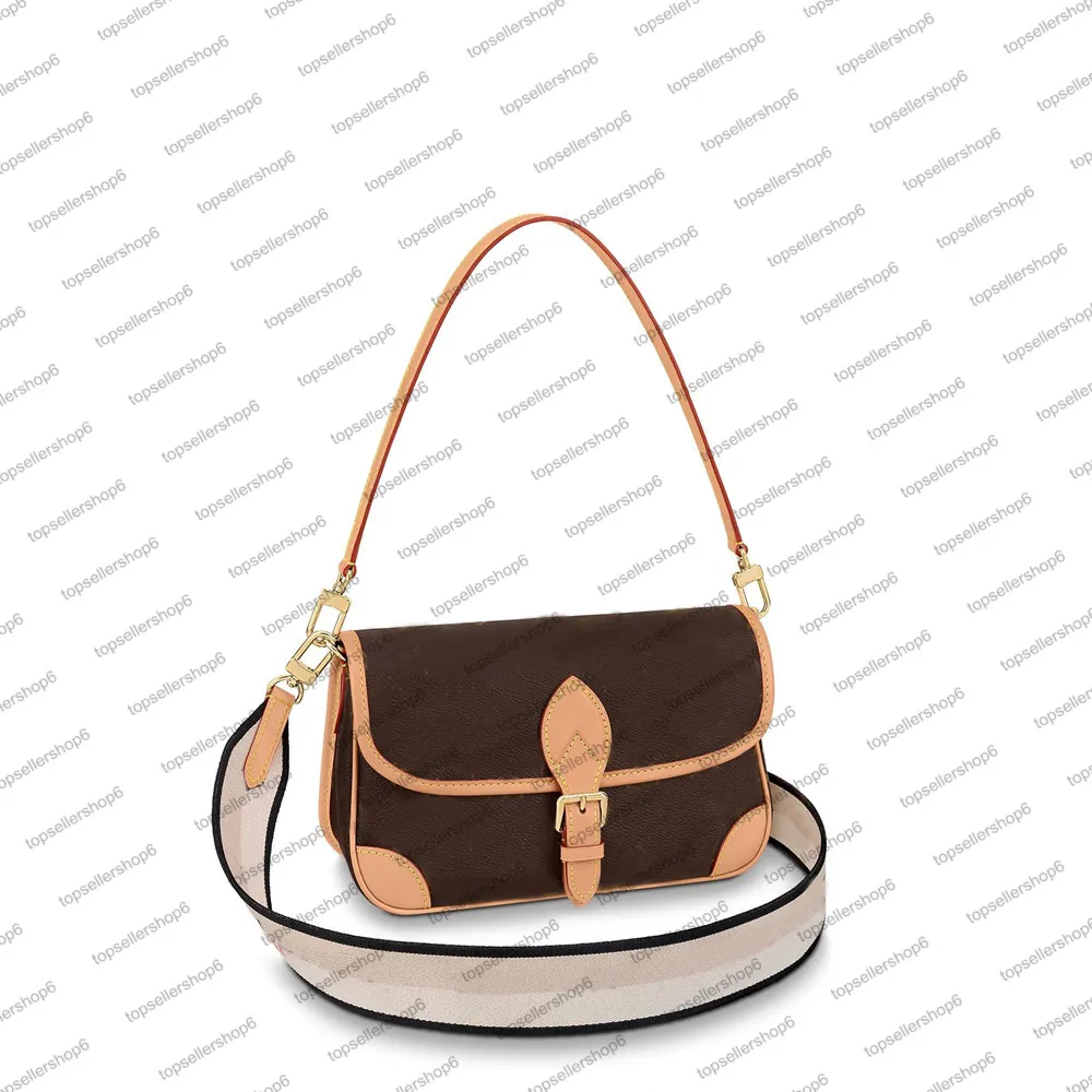 ★MCLANEE★ 987 Diane Shoulder and Crossbody Bag 987diene Designer Canvas Satchel Brixley Crossbody Bag With Cowhide