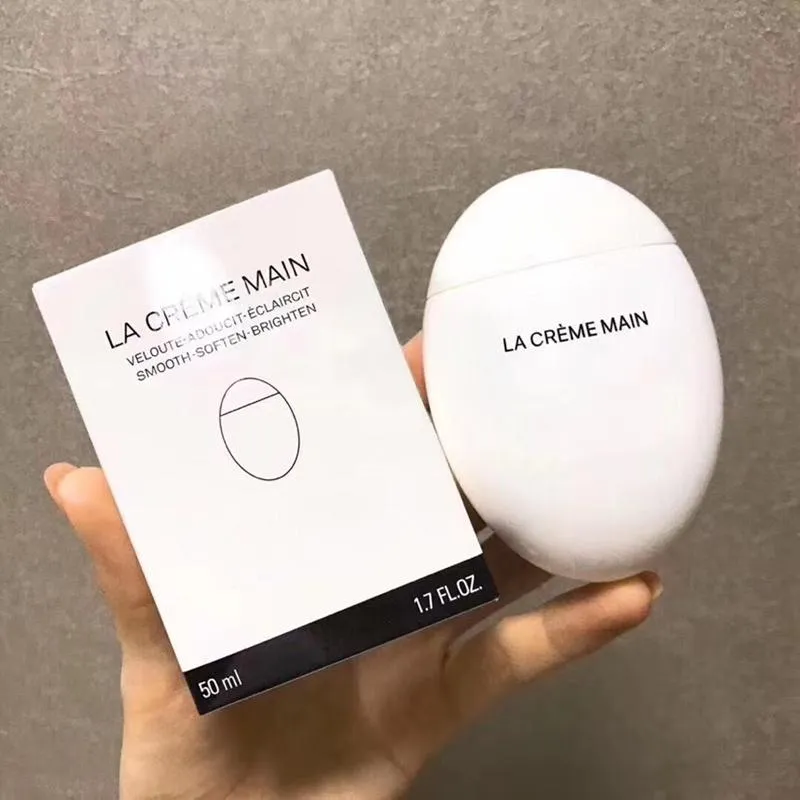 Hand Cream Lotion LA CREME MAIN Veloute Adoucit Eclaircit Smooth Soften Brighten Creams Skin Care 50ml 1.7oz fast ship