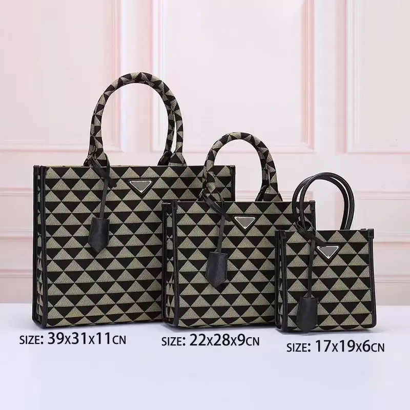 Embroidered fabric bag BA356 BA354 BA355 handbag designer bags woman top quality shopping bag Classic Tote Backpack handbags