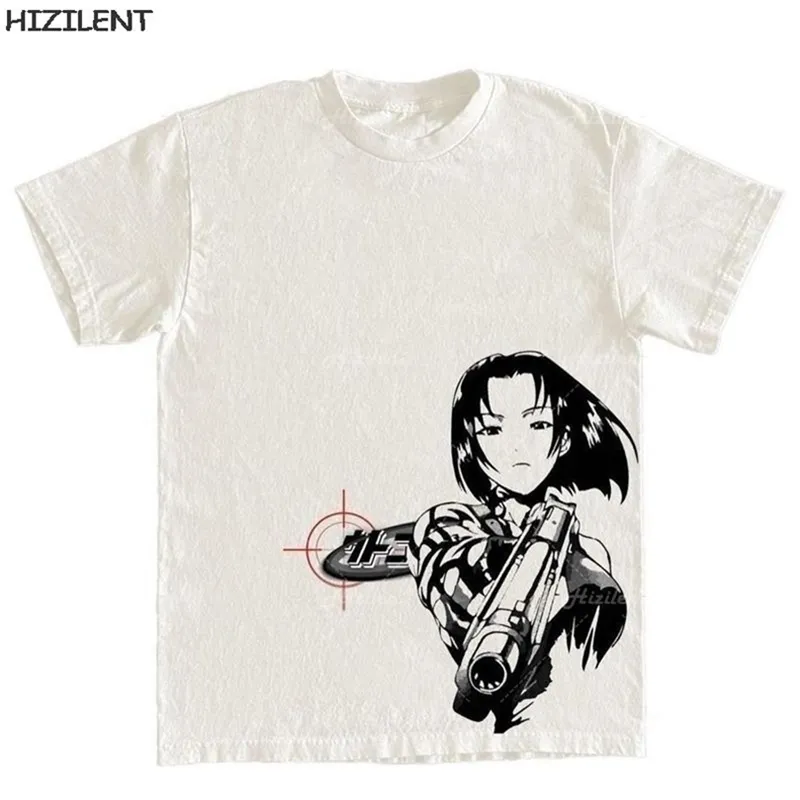 Hip hop vêtements pour hommes été gothique Harajuku Punk lâche hommes femmes t-shirt surdimensionné à manches courtes Anime graphique t-shirts y2k emo 220627