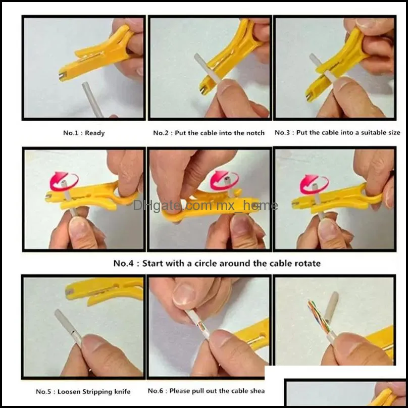 Pliers Hand Tools Professional Small Portable Network Tool Wire Stripper Inventory Wholesale