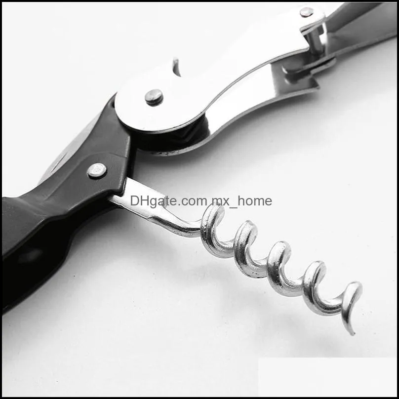 wholesale seahorse shape knife wine bottle opener stainless steel durable multi-function house use knife custom bar openers dh0097