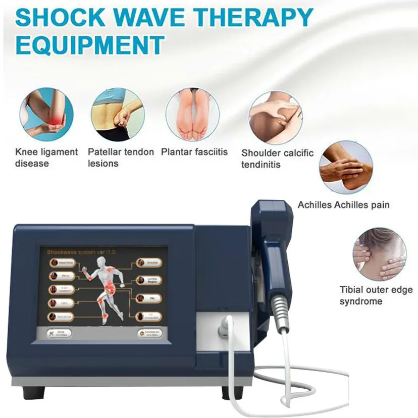 Dispositif de thérapie par ondes de choc, amincissant, réduit le poids, soulage la douleur, traitement de la dysfonction érectile, 399