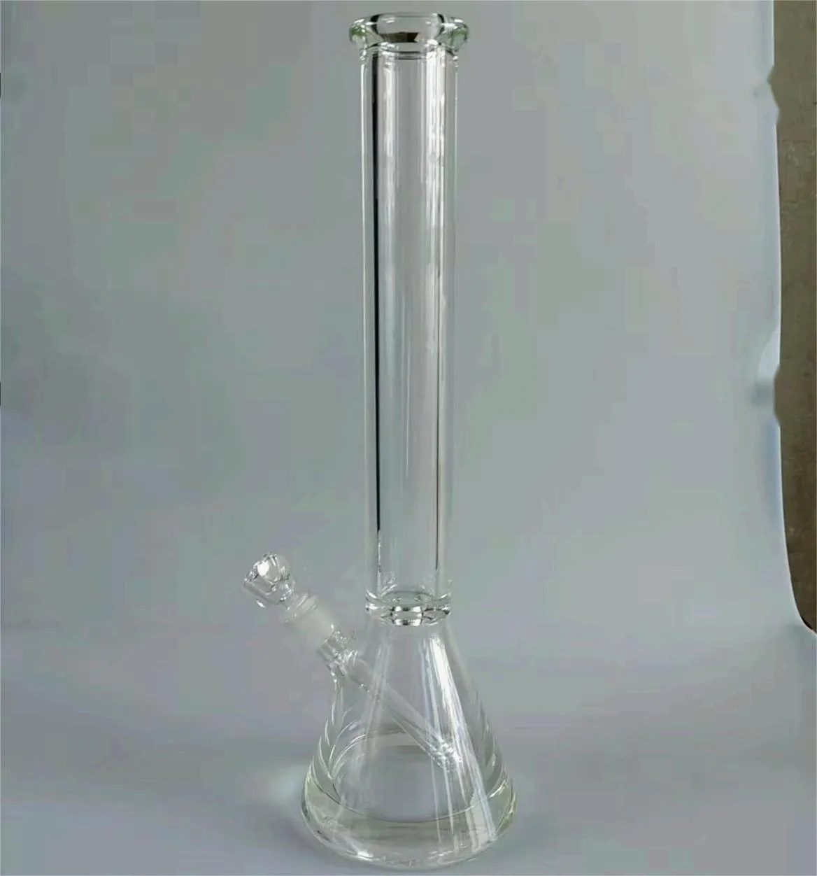 brûleur d'huile personnalisé eaux vgravity narguilé cendrier narguilés recycleur bong bongs en verre dab rig bécher conduite d'eau fumée super-épais plate-forme pétrolière blister 18 pouces de haut