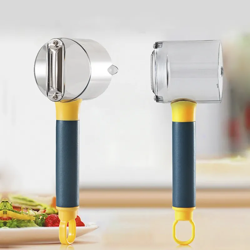 Multifunctional Fruit Vegetable Peeler With Storage Box Tube