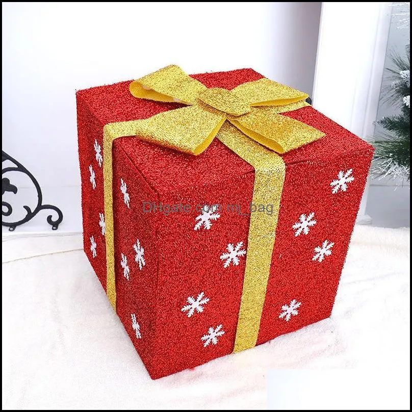 christmas gift wrap box store super scene decoration snowflake candy wrapping chocolate packaging new year children`s gifts bag
