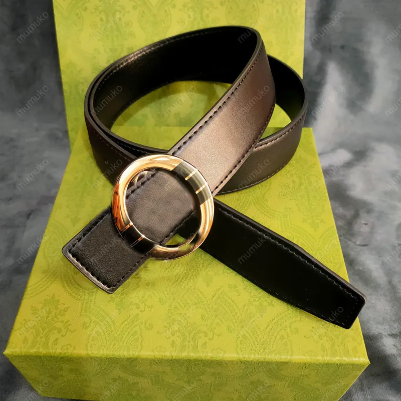 Stilista di moda Cinture Designer Vera pelle Larghezza 3,8 cm Cintura da donna in nastro d'oro per uomo Lettere G Fibbia Cintura Cintura 22031601R