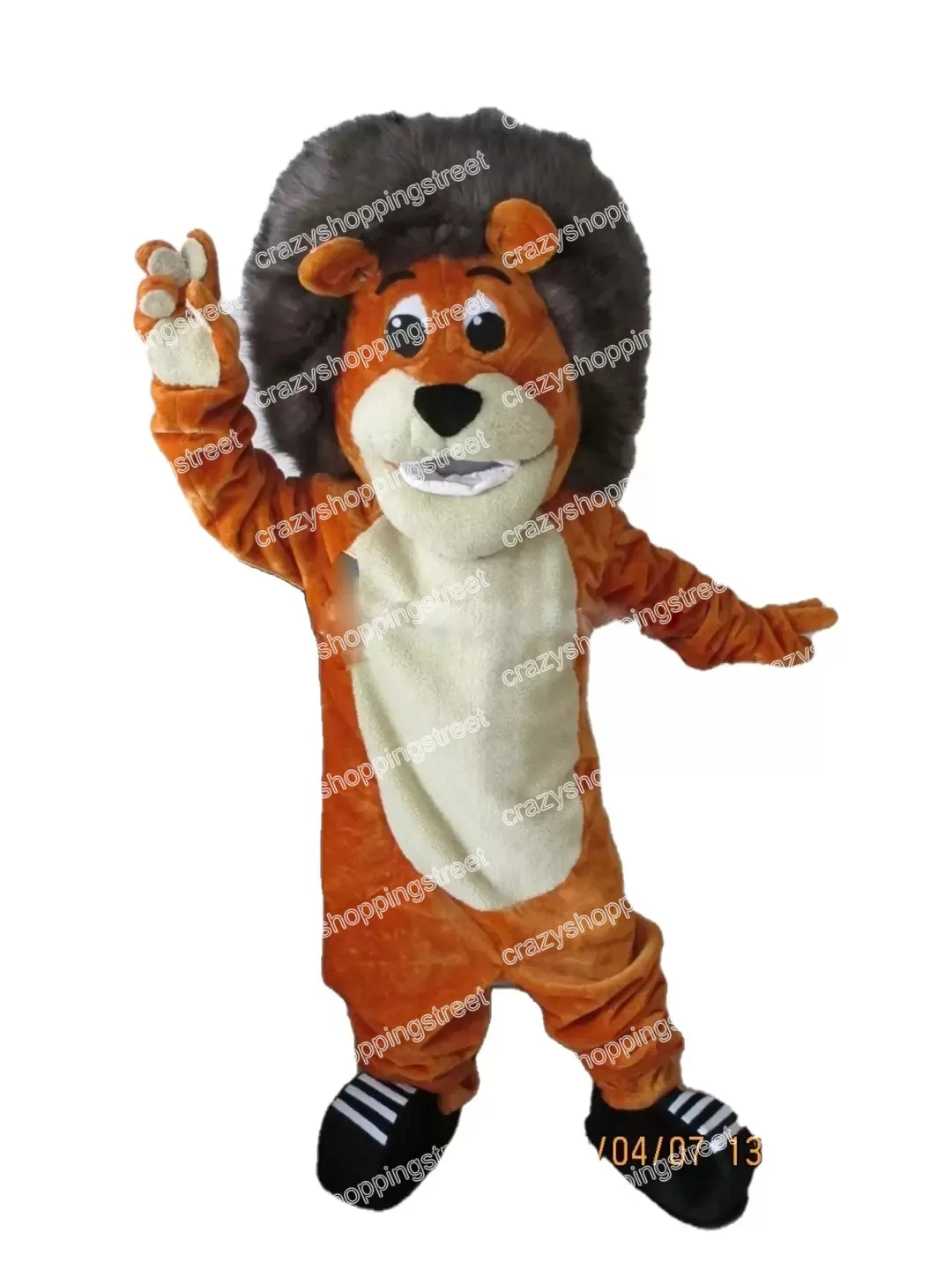 Costume Da Mascotte Di Leone Abito Fantasia Adulti La Festa Del