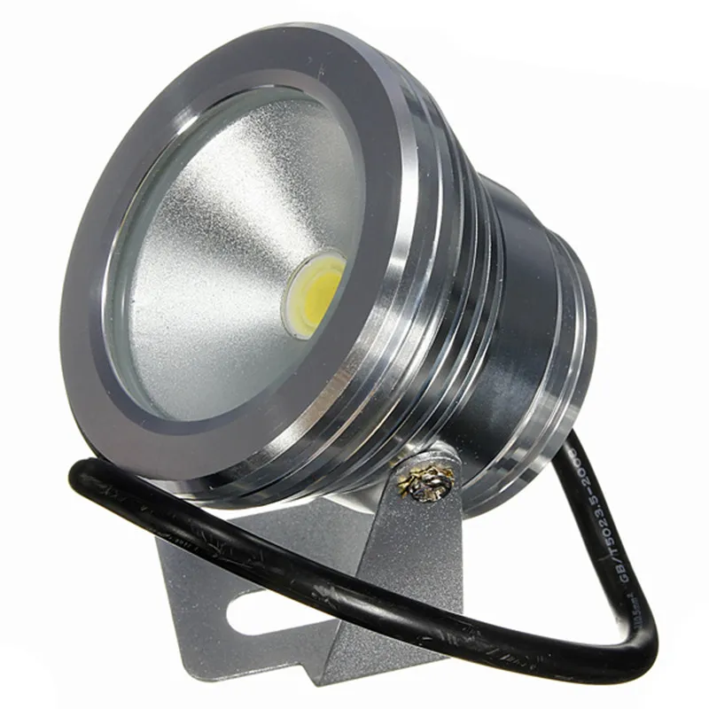 水中ライト10W LEDプールライト防水IP68ランドスケープランプ暖かい/コールドホワイトAC/DC 12V池の噴水ライト