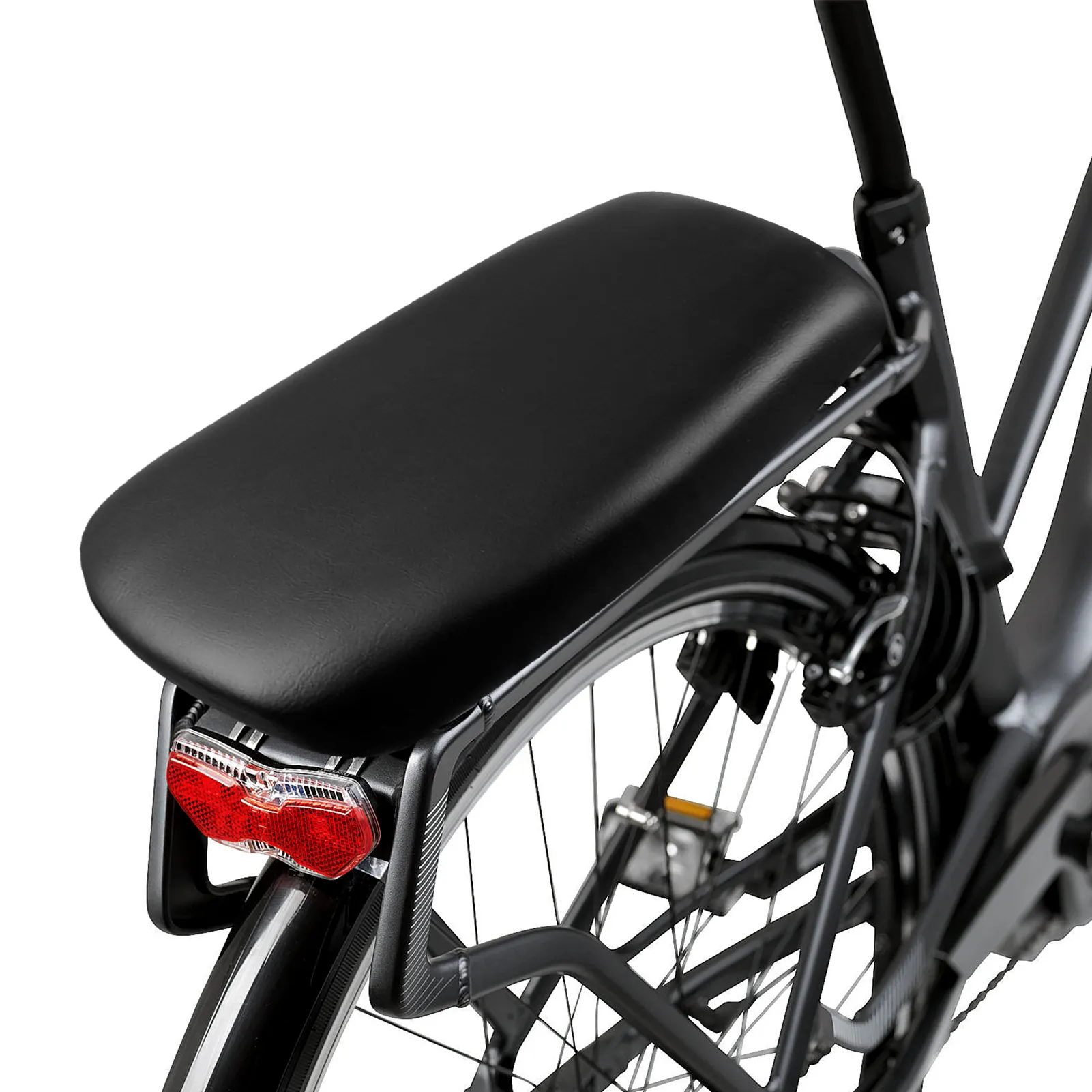 Sedile per mountain bike piatto biciclette morbido cuscino sedile posteriore sedili posteriori sedili posteriori del cuscino scaffale posteriore