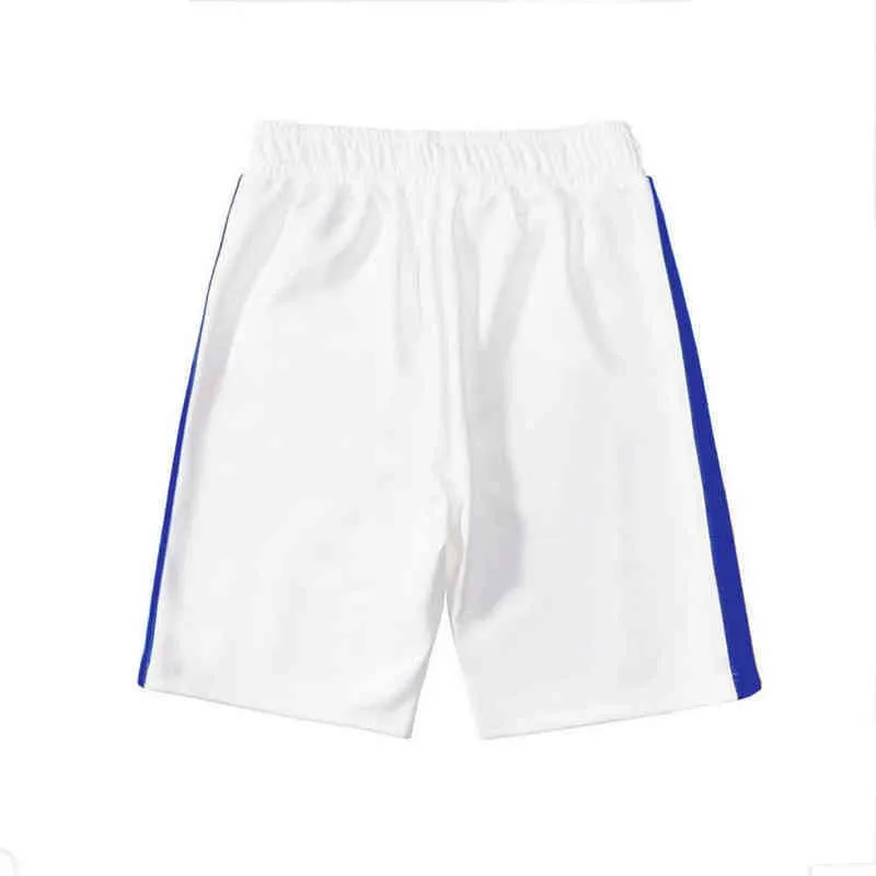 Designer Heren Short Pant Men Women Sport broek Man Designers Shorts Broek Sportkleding 21SS Palm Basketball Beach Shortss Tripe Casual88
