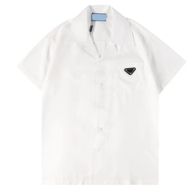 Männer Designer-Hemden Sommer Kurzarm Freizeithemden Mode Lose Polos Strandstil Atmungsaktive T-Shirts T-Shirts Kleidung Größe M-3XL291A