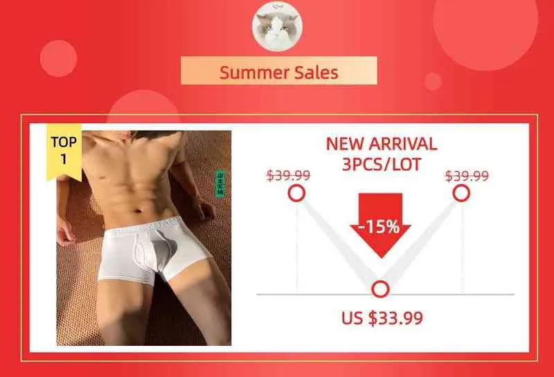 3 Pack 100% Cotton Low Rise Briefs For Men, Comfortable White