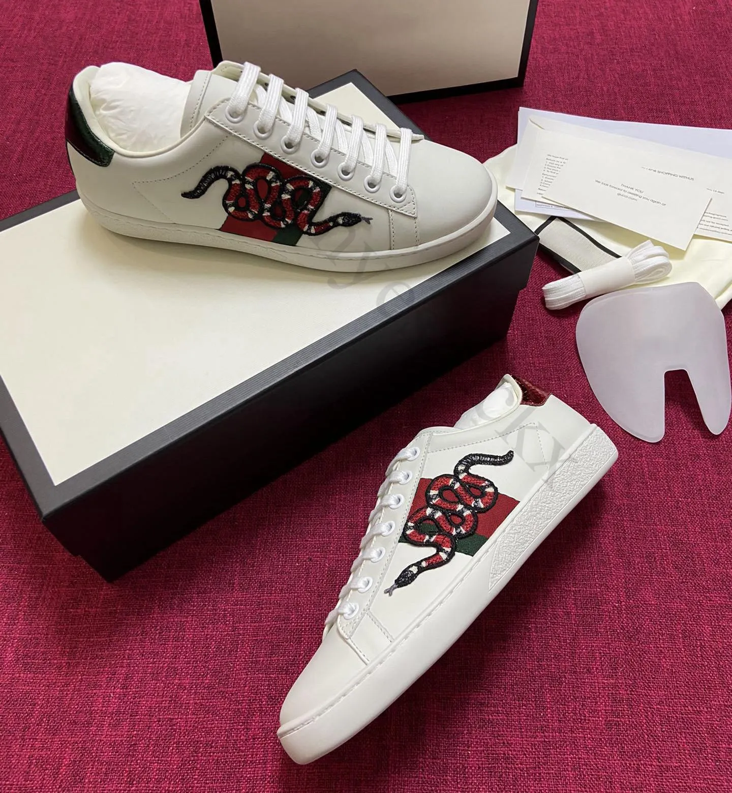Chaussures sales gucci serpent