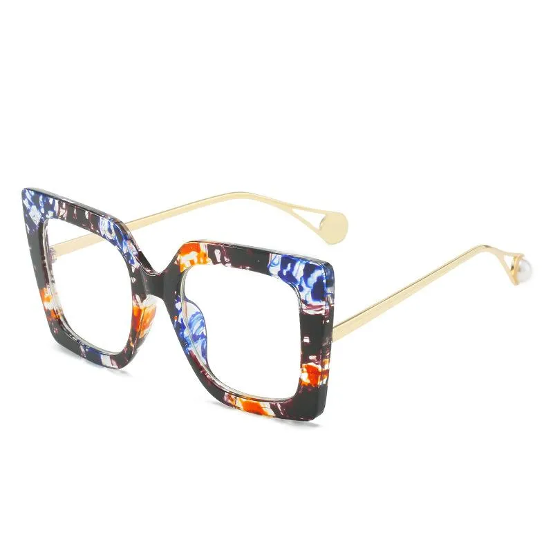 Sunglasses MYALICE Oversized Square Anti Blue Light Glasses Women Brand Designer Personality Watch Computer Protect Eyes Eyeglasses