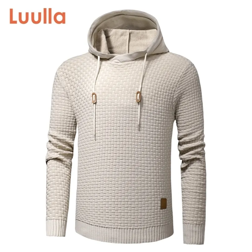 Plus la taille 3XL hommes printemps coton chaud pull tricoté pull hommes automne 3D modèle décontracté pull à capuche manteau pull homme hommes 201224