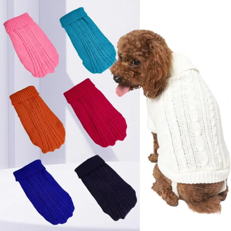 Hundekleidung guter Pullover Leichter Welpe Pullover Fade-resistent hält Warm Weast Resistant Clothingdog Bekleidung