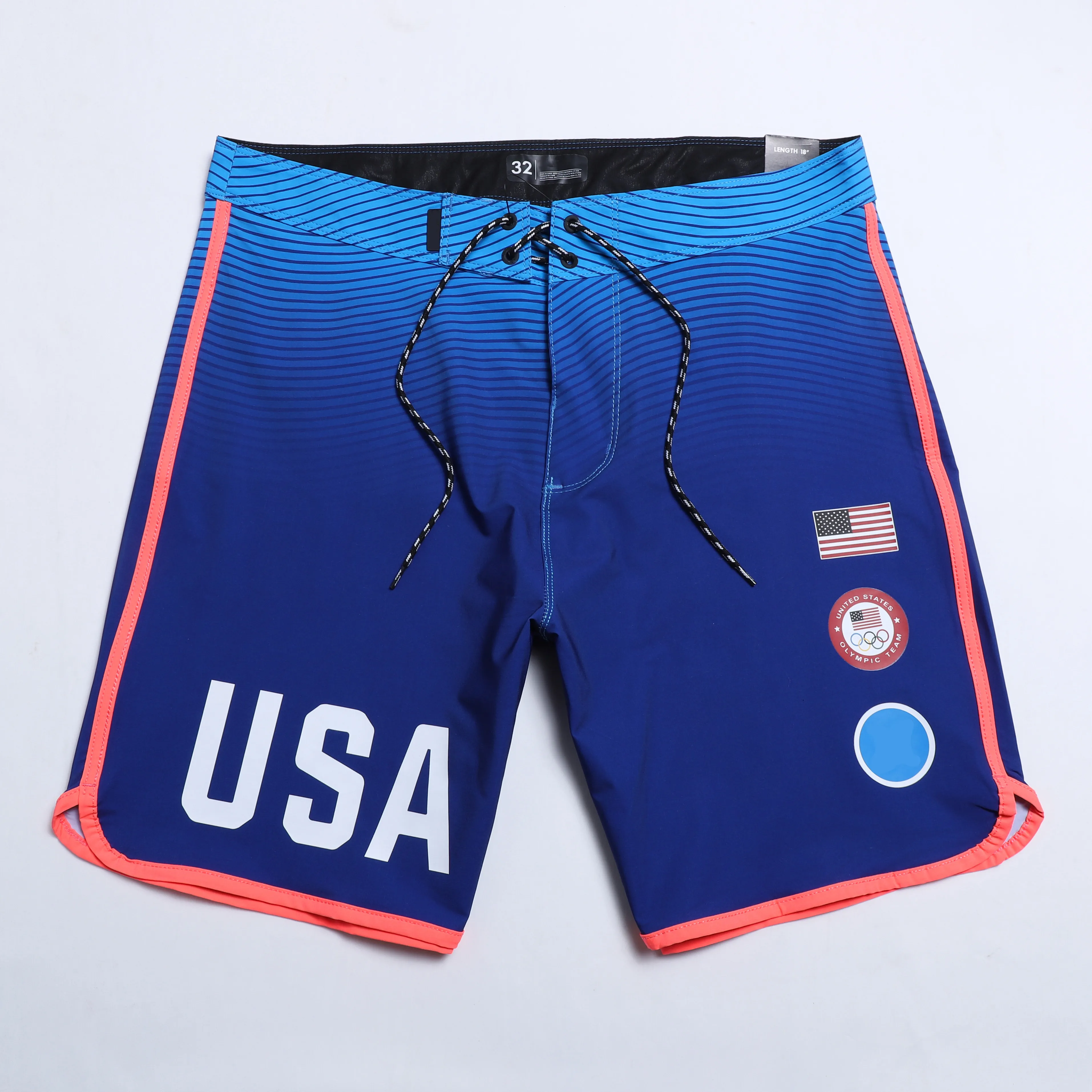 Короткие мужские плавающие шорты для серфинговых брюков Бандана спортзал шорты боксер дизайнер пляжные брюки Spandex Водонепроницаемы