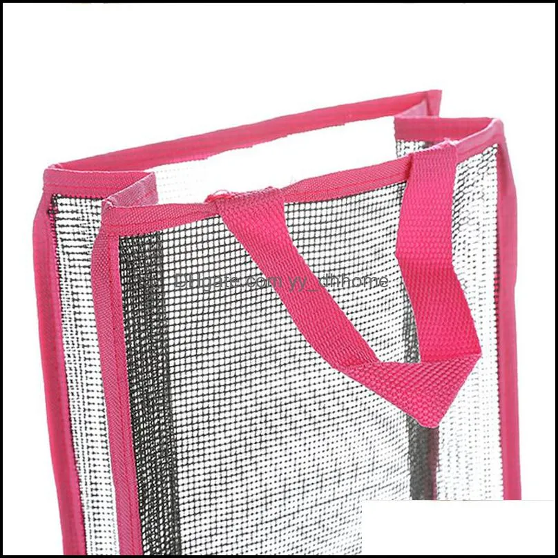 hanging trash bag storage bag breathable mesh storage bags multifunction kitchen vegetables wall hanging organizer storage bags dbc