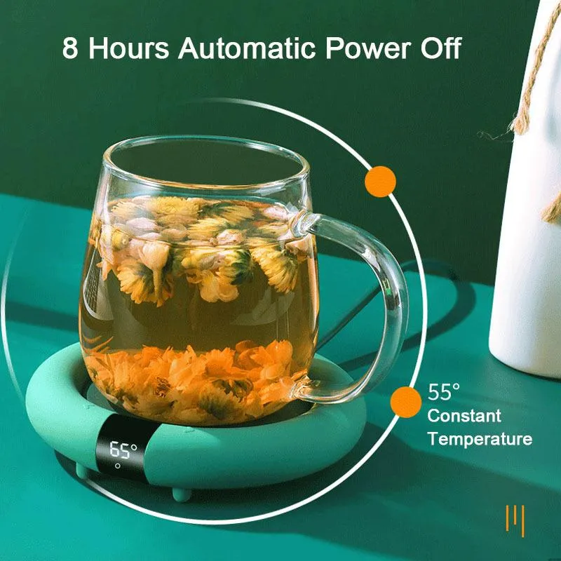 Dropship 1pc Electric Coffee Warmer; Smart Coffee Mug Warmer With