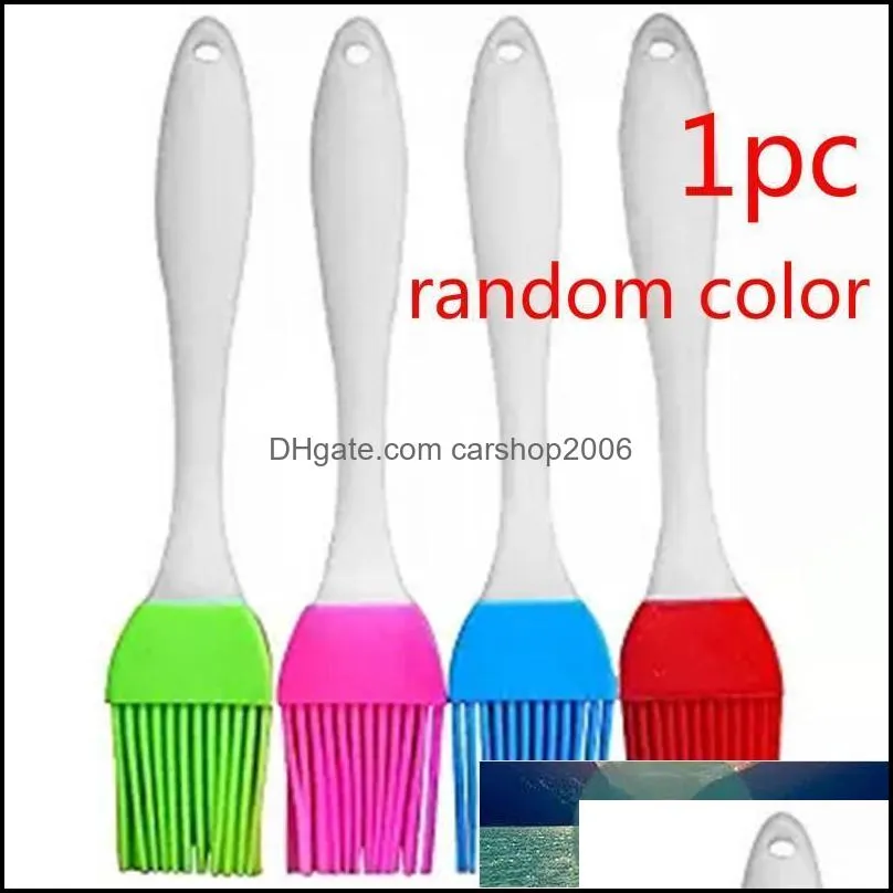 Silicone Baking Bread Cook Brushes Pastry Brush Baking Bakeware Barbecue Pastry Basting Brush oil Clear Tool Factory price expert design Quality Latest