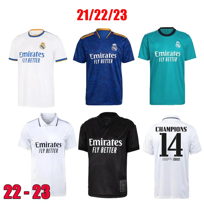 MADRIDS 21 22 23 2023 BenzEMA Voetbalshirts Alaba CAMAVINGA ASENSIO CASEMIRO VINI VALVERDE MODRIC COURTOIS HAZARD REAL voetbaluniformen shirt