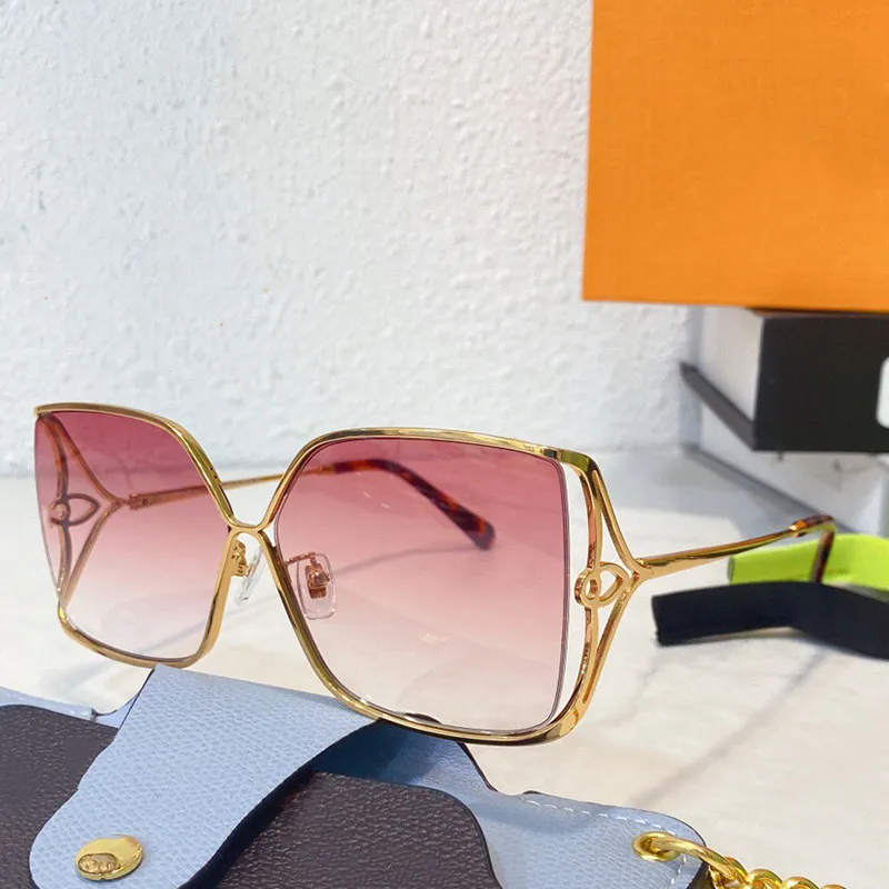PETAL Square Polarized Sunglasses Oversized Rimless... From  display picture 1
