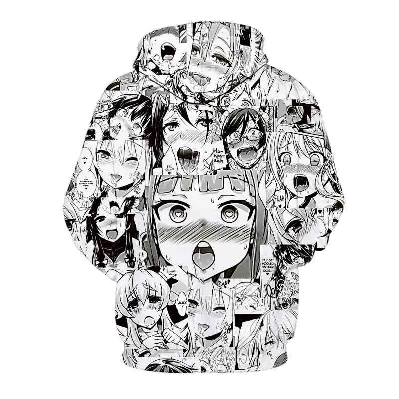 Nuevo Hoodi Ahegao 3D Estampado Sudadera Con Capucha Hombres Mujeres Casual Moda Pulover Sudadera Con Capucha Hentai Harajuku Anime Girl Tops Abrigo Hombre De 28 31 DHgate