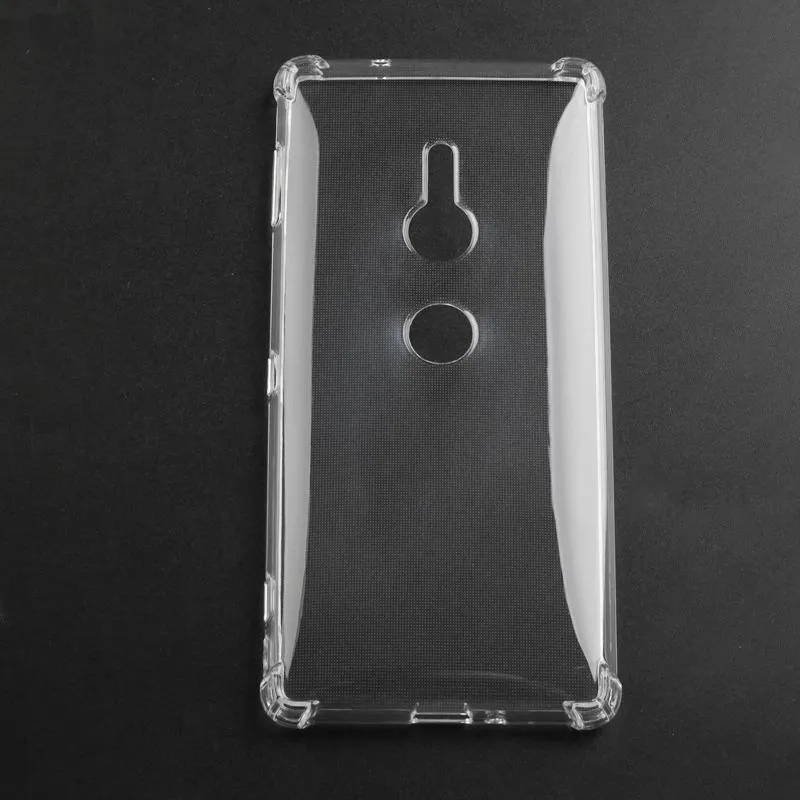 حالات الهاتف الواضحة الناعمة TPU لـ Sony Xperia XZ1 XZ2 XZ3 Cover Cover