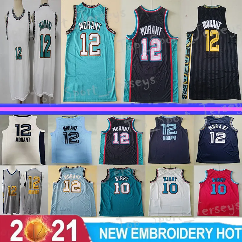 Ja Morant Jersey 12 Mike Bibby 10 Vancouver Green Breathable All Stitched 1 346 DHgate