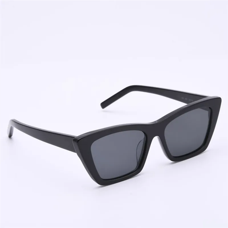 Sommer-Sonnenbrille für Frauen für Männer Frauen 276 Katzen-Augenstil Anti-Ultraviolett Retro-Platte Vollrahmen Brille zufällige Box
