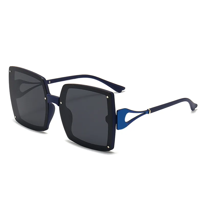 A114 Солнцезащитные очки nd Designer для женщин и мужчин Высокое качество Мужской Женский Пилот Поляризованные в большой квадратной оправе для улицы Классическая мода