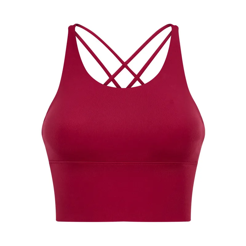 Cross Thin Straps Yoga Bra With Removable Cups Classic Beyond Yoga Sports  Bra For Womens Fitness And Sexy Style Un228A From Ai818, $12.78