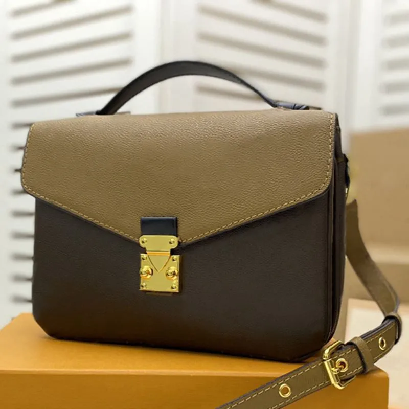 5A Designer Postman Bag Women's Fashion Luxury Top Leather POCHETTE METIS Tis Diagonal Handbags Ladies Shoulder Bags
