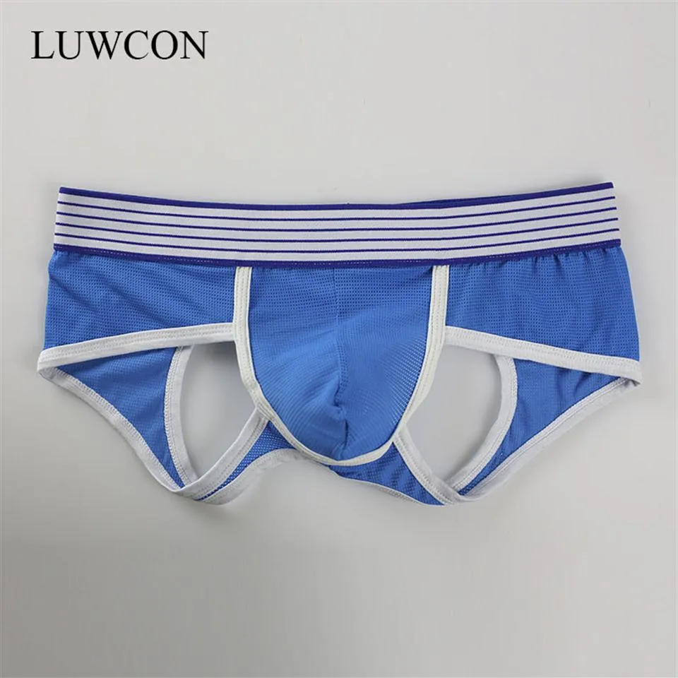 LUWCON Sexy Mens Underwear Jock Straps Briefs Bikini Men Jockstraps Gay