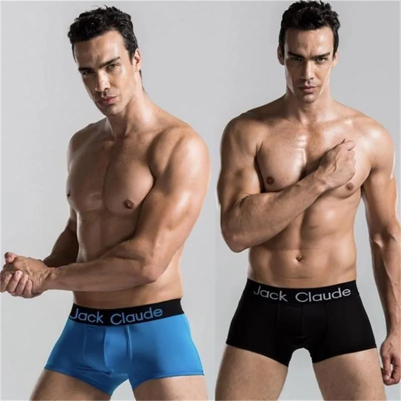 Underpants PCS Jack Claude Men Underwear Boxers Brand Boxer Shorts Modal Sexy Cueca Mens 10 Male UnderpantsUnderpants2241