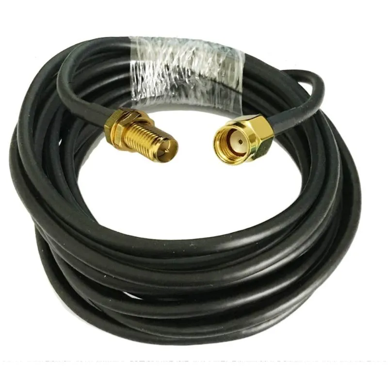 Other Lighting Accessories RP-SMA Female Jack To RP SMA Male Plug RG58 Coaxial Pigtail WIFI Low Loss Cable 1m 5m 10m 20m 30mOther