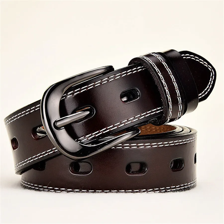 Men Designers Belts Women Waistband Ceinture Brass Buckle Genuine Leather Classical Designer Belt Highly Quality Cowhide Width 3.8cm With box #V02