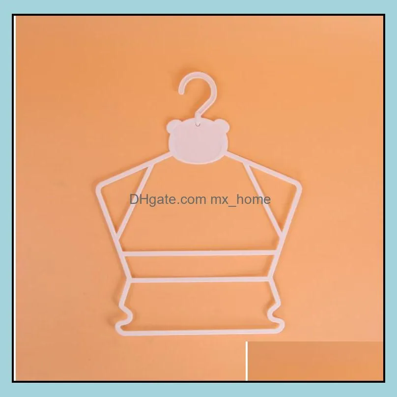 Thicken Plastic Clothes Hanger Baby Underwear Drying Rack Clothing Store Laundry Special Non Slip Suit Hangers Practical