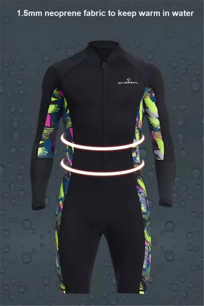 UPF 50 Mens Neoprene 7mm Semi Dry Wetsuit With Long Sleeves And Thermal  Technology For Swimming, Snorkeling, And Surfing From Amazingeyes, $22.56