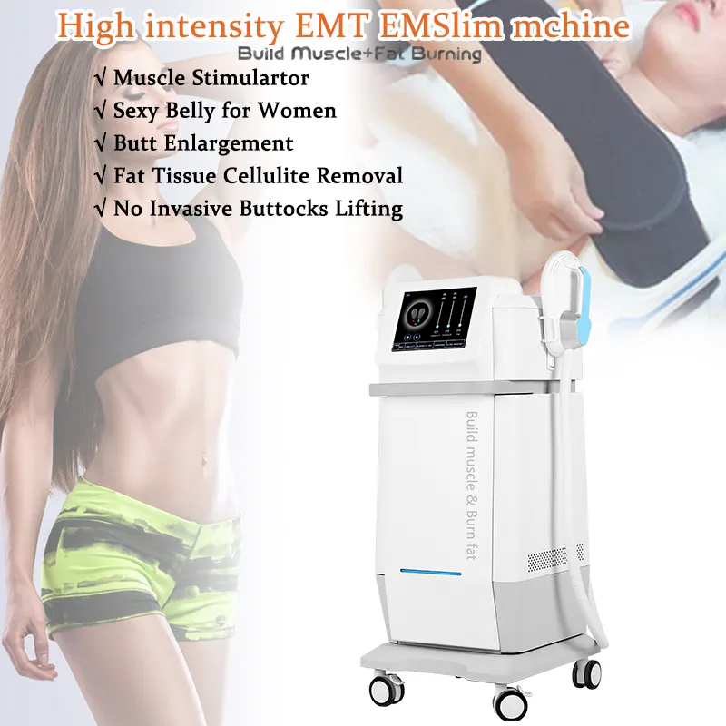 New Designed slimming High intensity EMT emslim Electromagnetic Muscle Building Fat Burning Machine 7 Tesla ultrashape bodycontouring slim machines