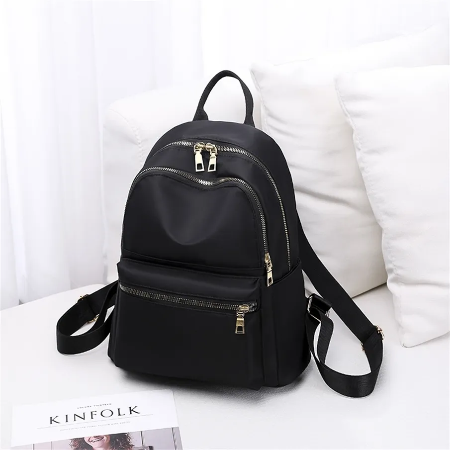 Pursa Oxford Cloth Backpack New Women's New Leisure College Style School School Travel Clearnce Sale