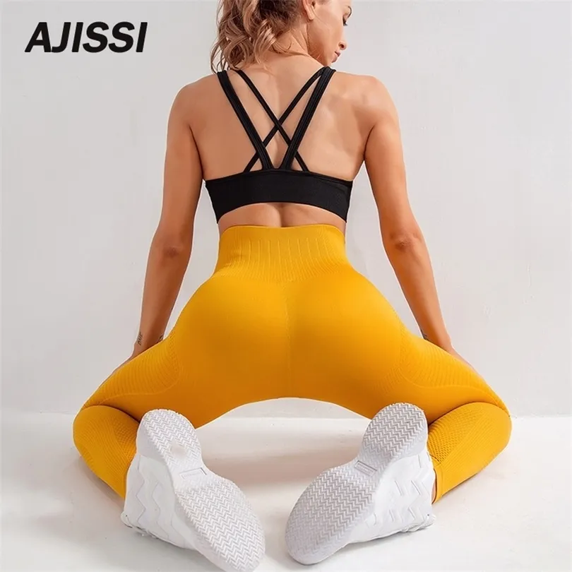 Sexig yoga byxor kvinnor hög midja sömlösa leggings kvinnliga sport fitness gym leggings kvinnor sport tights träning yoga leggings 201014
