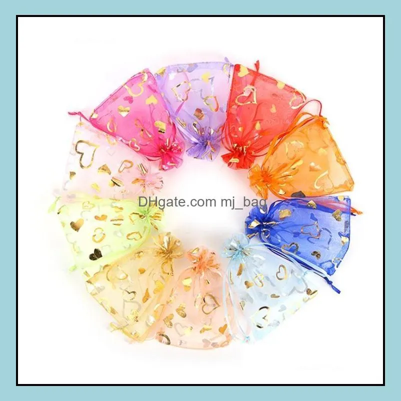 organza gift bags wedding favor candy business samples wrap display jewelry pouch with drawstring for baby shower birthday party
