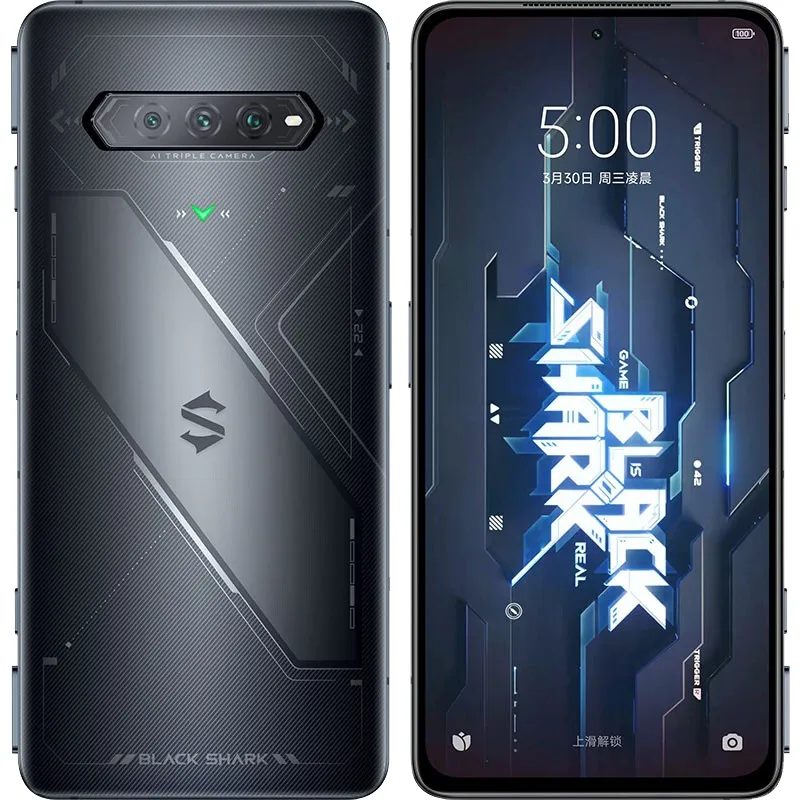 Black Shark 5 RS 5Gゲーム電話 8GB RAM、256GB ROM、Snapdragonを