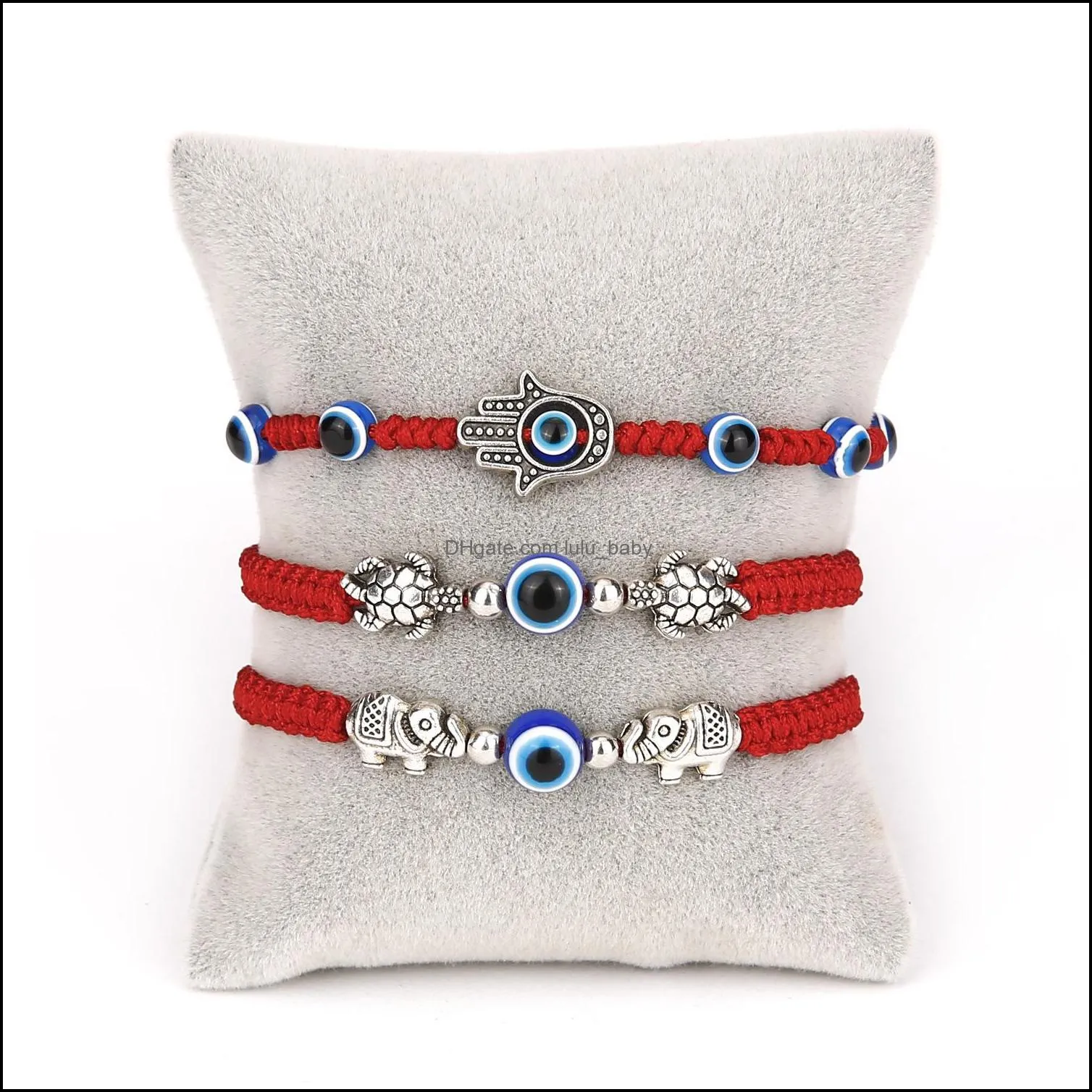 turkish lucky evil eye bracelets for women handmade braided rope lucky jewelry red black blue string bracelet friendship jewelry